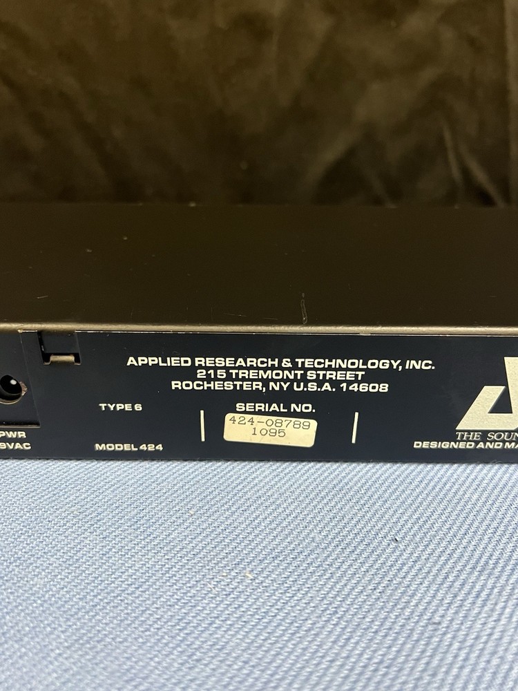 ART 424 FXR Elite 2 Channel Stereo Digital Multi Effects Processor No Adapter