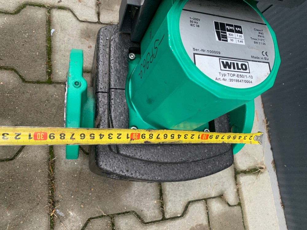 WILO circulation pump type: TOP-E50/1-10 2018547