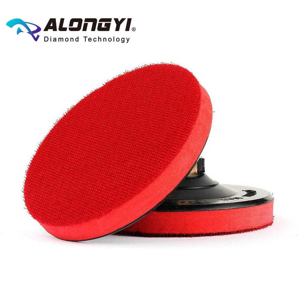4 Inch Backer Pad Hook and Loop Backing pad with 5/8-11 Thread (2-Pcs)