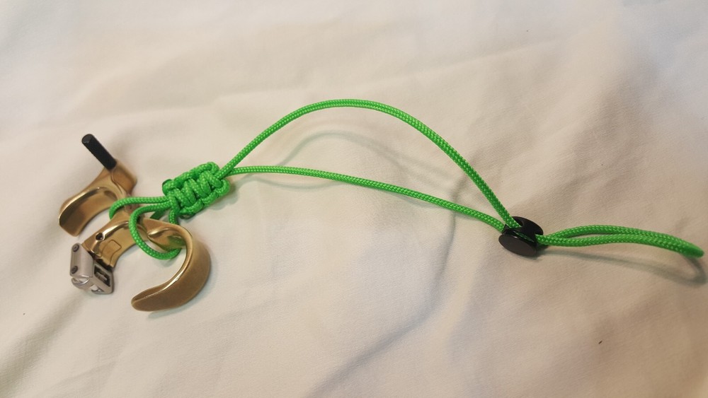 Archery Release Wrist Strap ~ Hinge / Thumb Button ~ Carter, Scott, B3