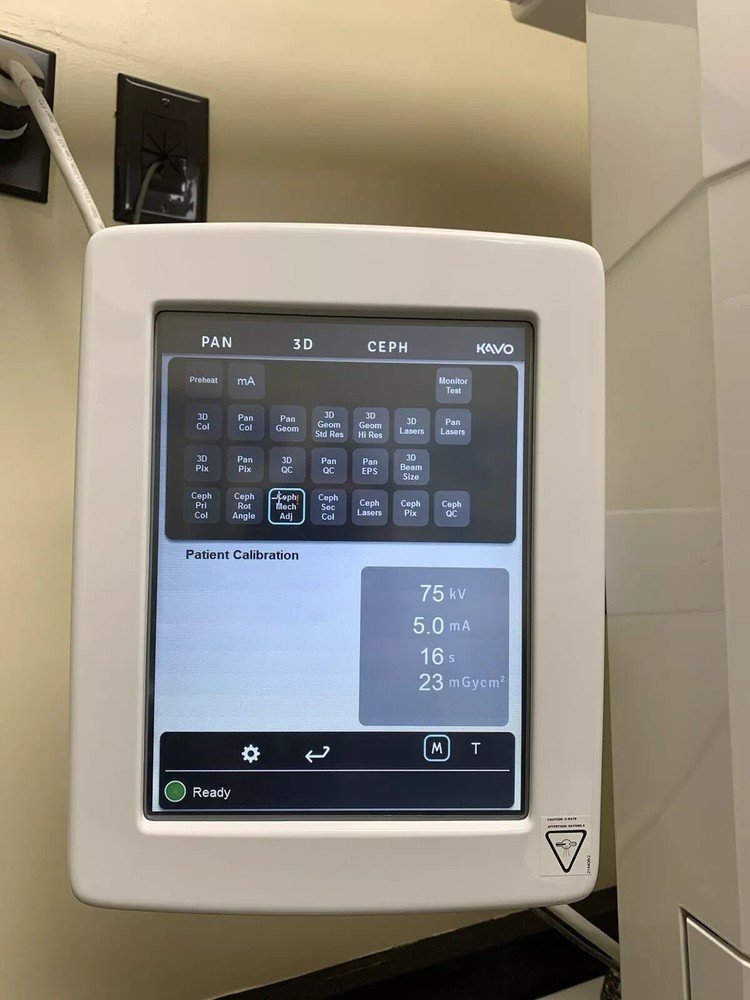 Kavo/ Gendex -2D PRO CEPHALOMETRIC AND PANORAMIC X RAY GUI / Display