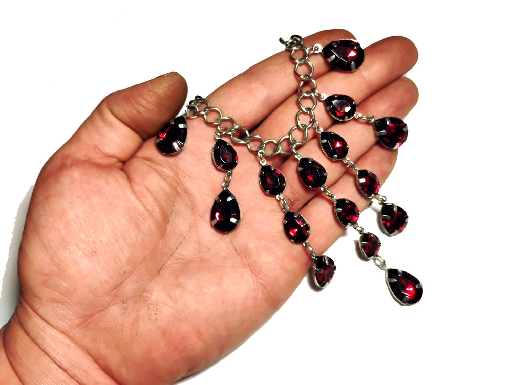 Haunted Ghost Necklace, The Ruby Cave Ghost!