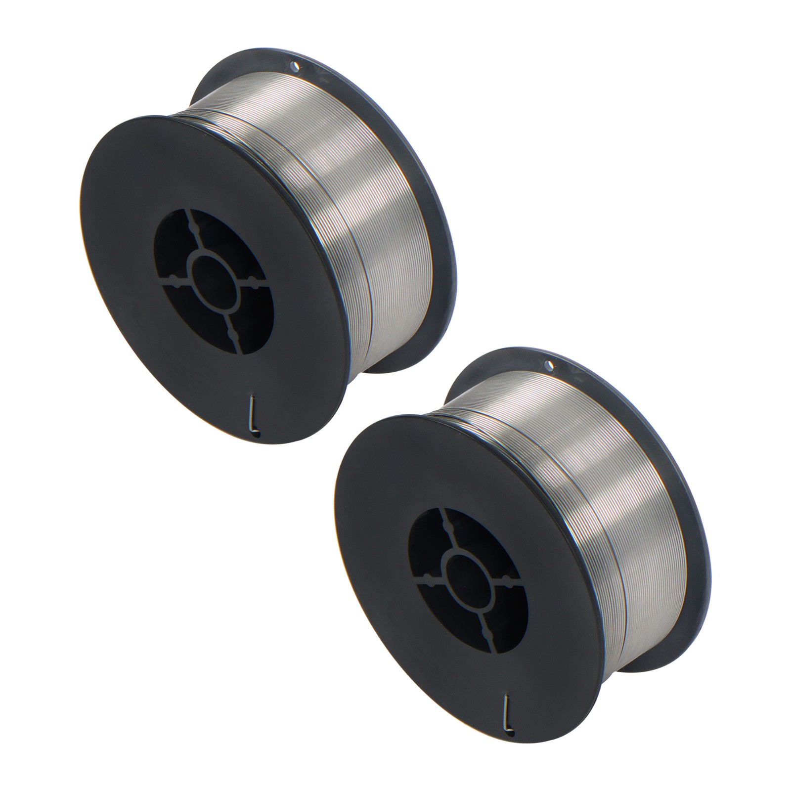 2-Pack 0.030" Gasless Flux Core Wire, 2lb Each for MIG Welding Stainless Steel