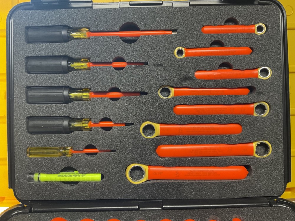 Flash Protection Inc. 30 Piece Insulated Electrical Maintenance Tool Kit