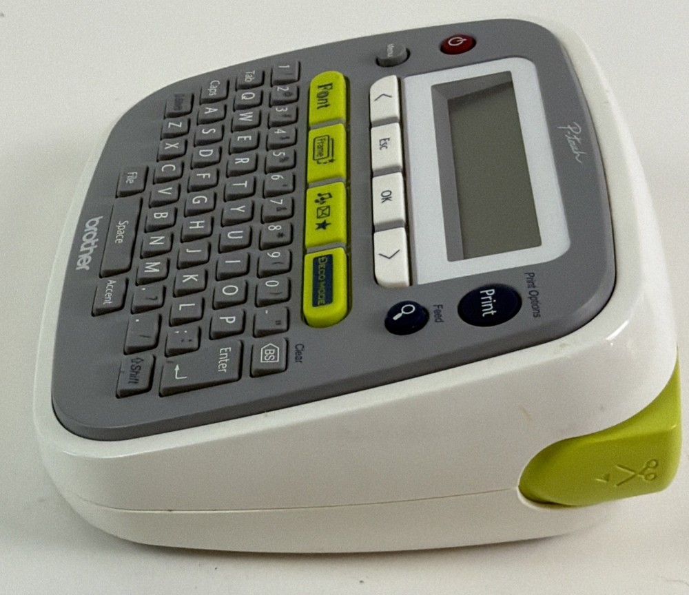 Brother P-Touch PT-D200 Label Maker System Handheld Printer with Tape - Tested