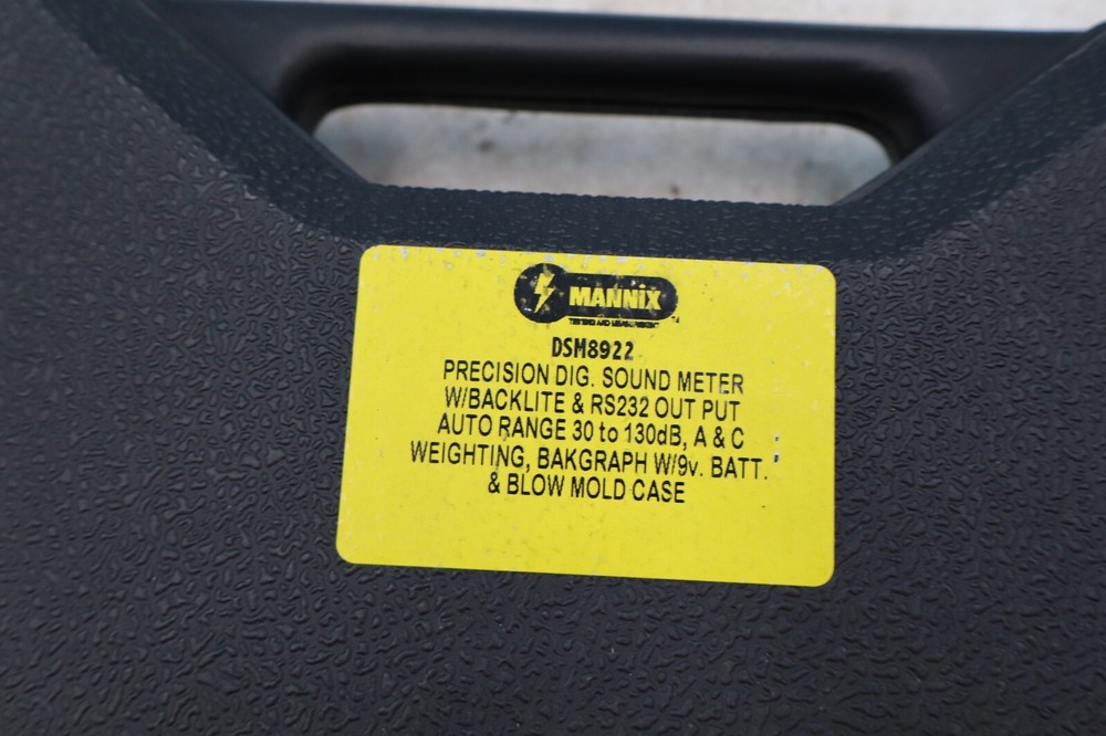 General Tools DSM8922 digital Sound Level Meter