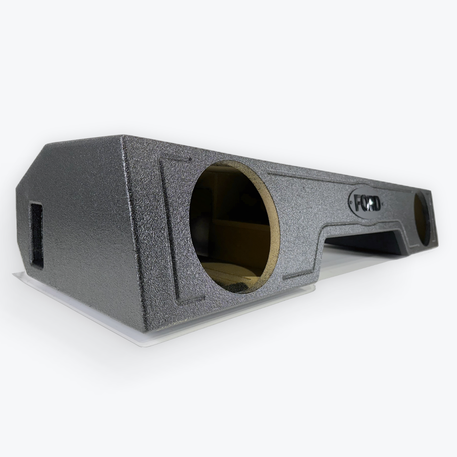 2004-2008 Ford F-150 Ext Cab Crew Cab Subwoofer Box Enclosure 2x8" Front Fire