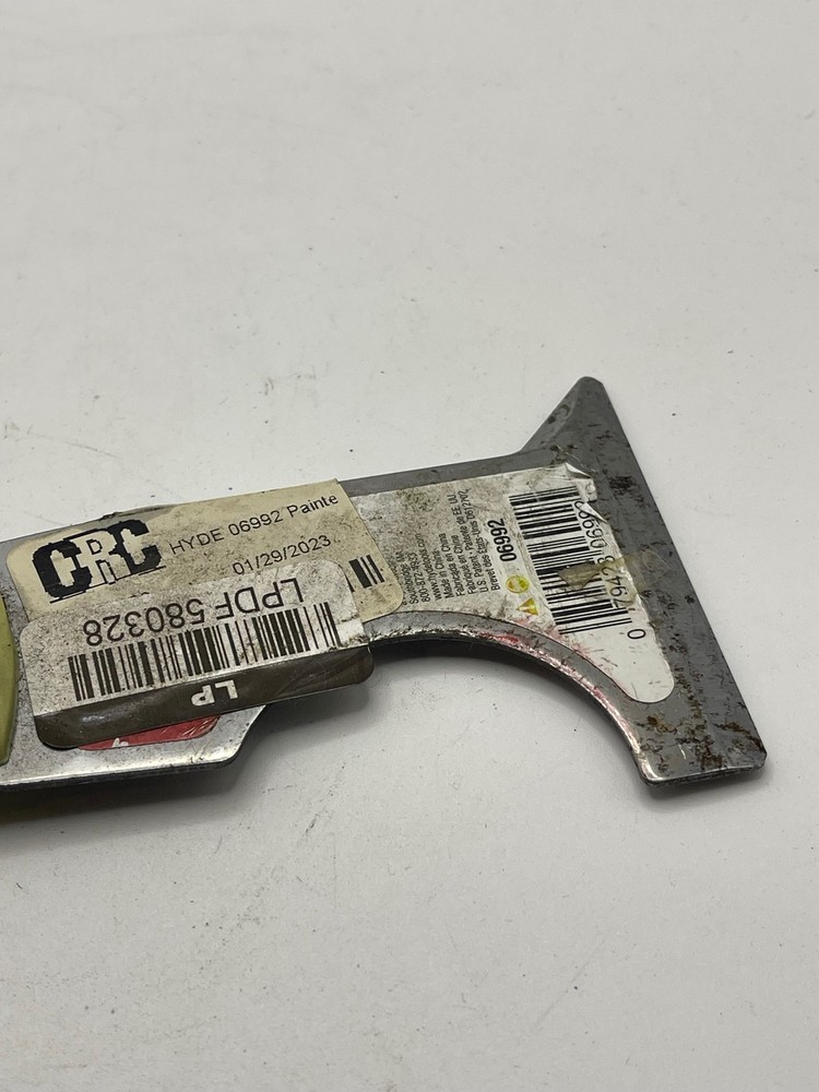 Hyde Paint Scraper Multi Tool 06992 Putty Knife Razor Scraper Yellow Black