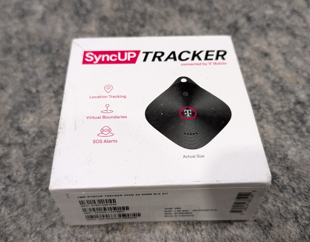 T-Mobile SyncUp Tracker 2nd Gen 64MB Blk Kit - 2024 🔥New🔥