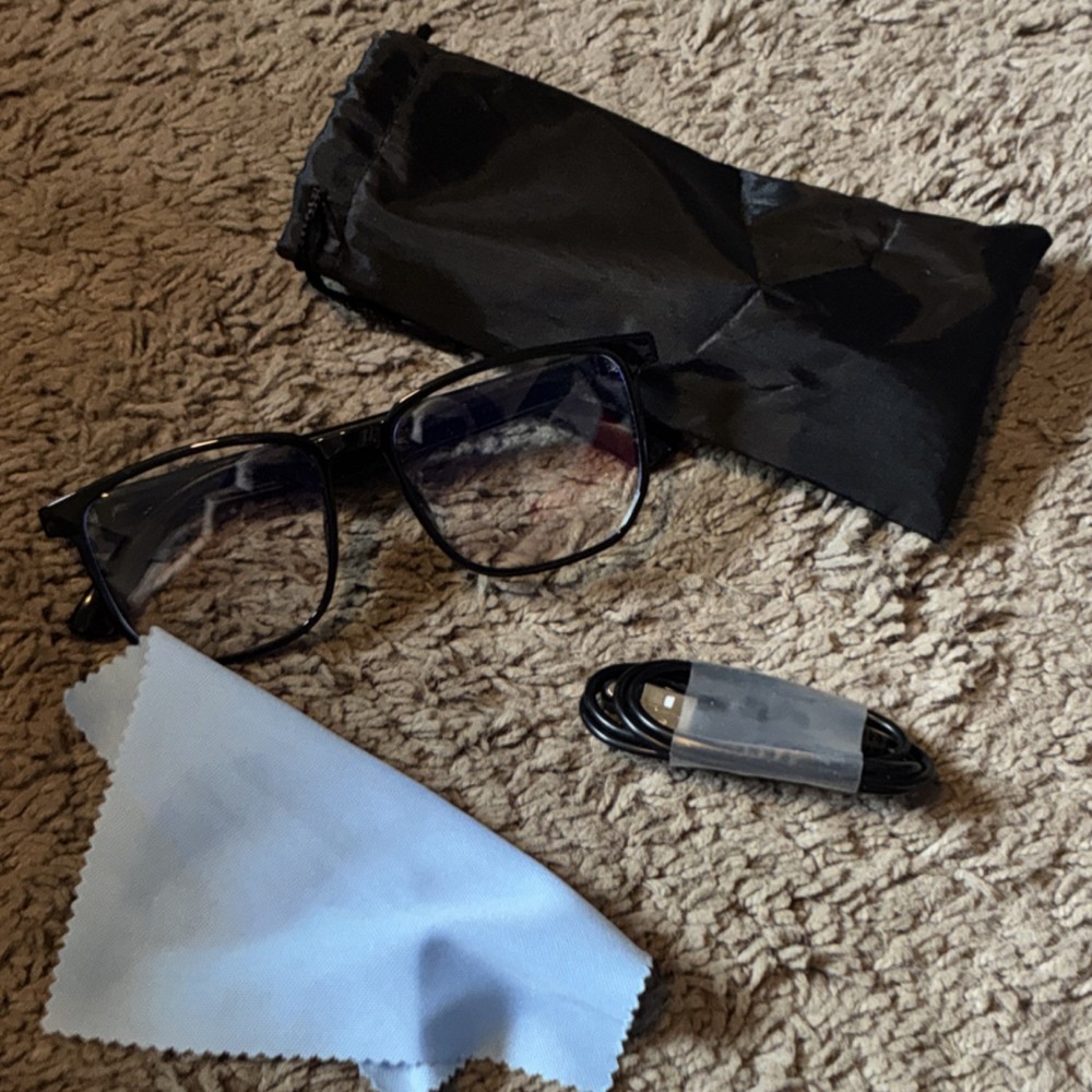 Blue Light Glasses With Bluetooth