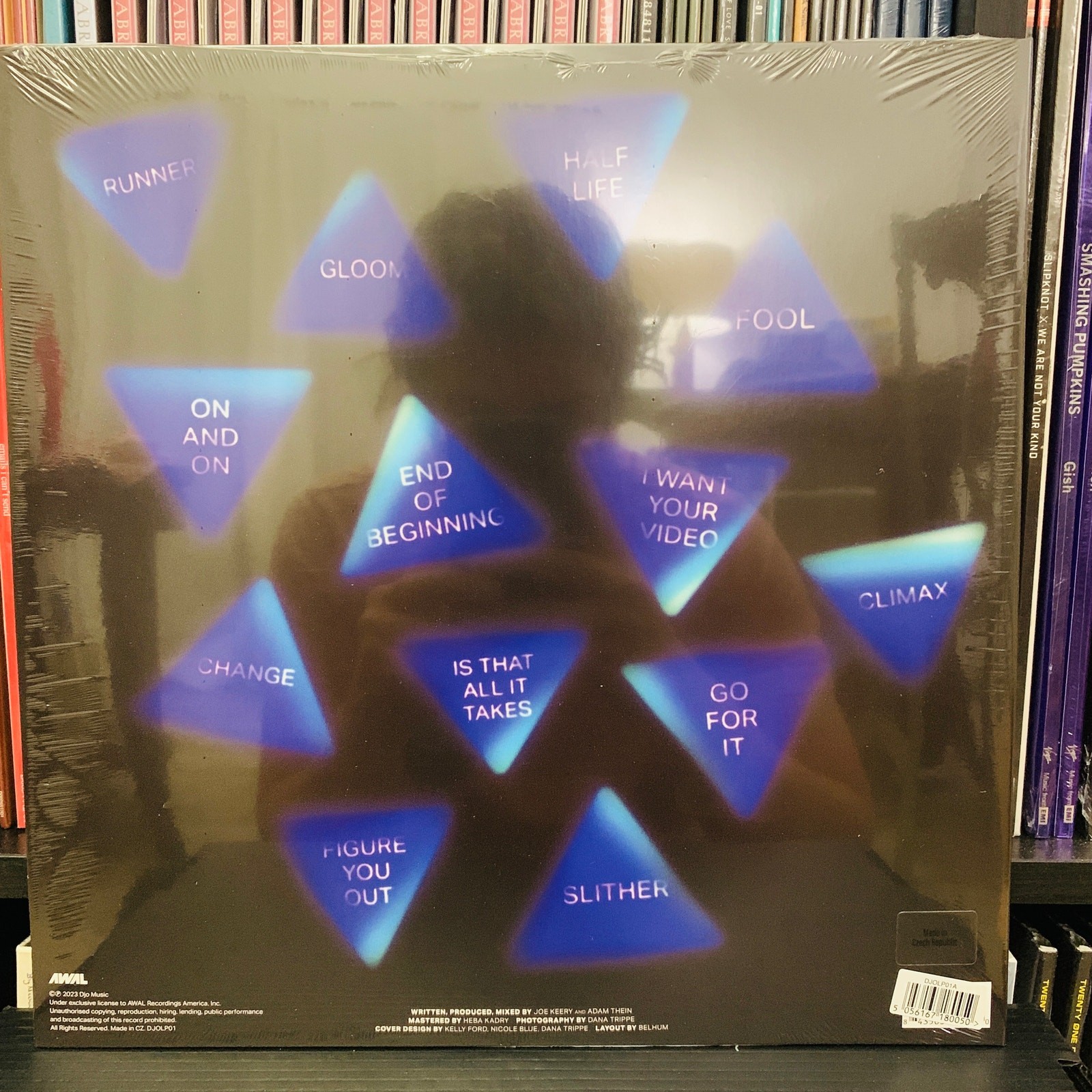 Djo - Decide Blue Swirl Transparent Vinyl LP New Sealed Record Joe Kerry