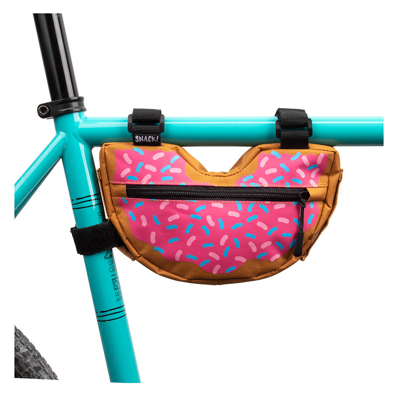Bicycle Bag Snack Frame Donut