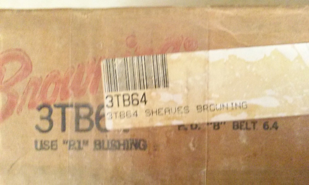Browning 3TB64 sheave, made in USA
