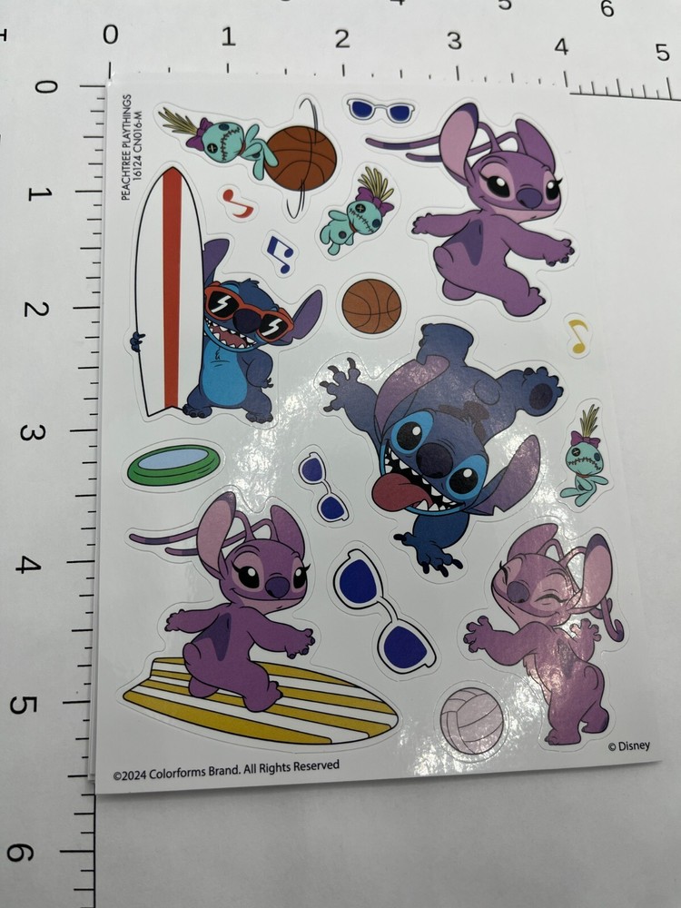 STICKER SHEET: Disney Lilo and Stitch