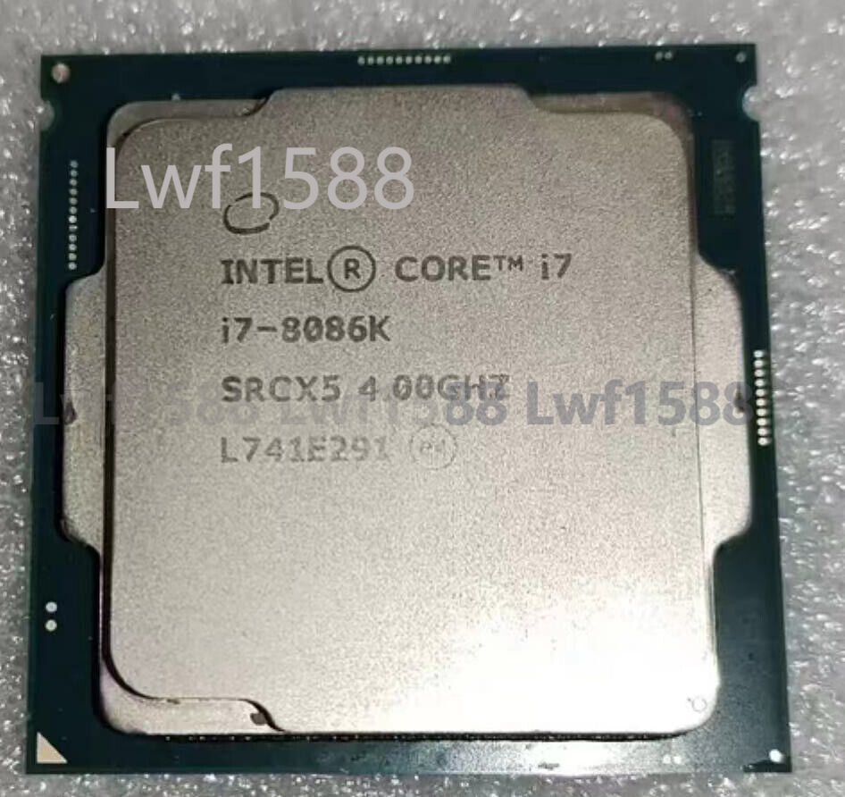Intel Core i7-8086K 6-Cores 12-Threads 12MB Socket LGA1151 4.00GHz CPU Processor
