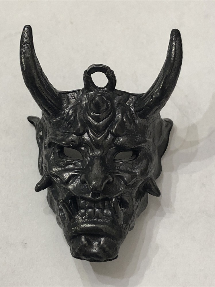 Brass Mask Pendant