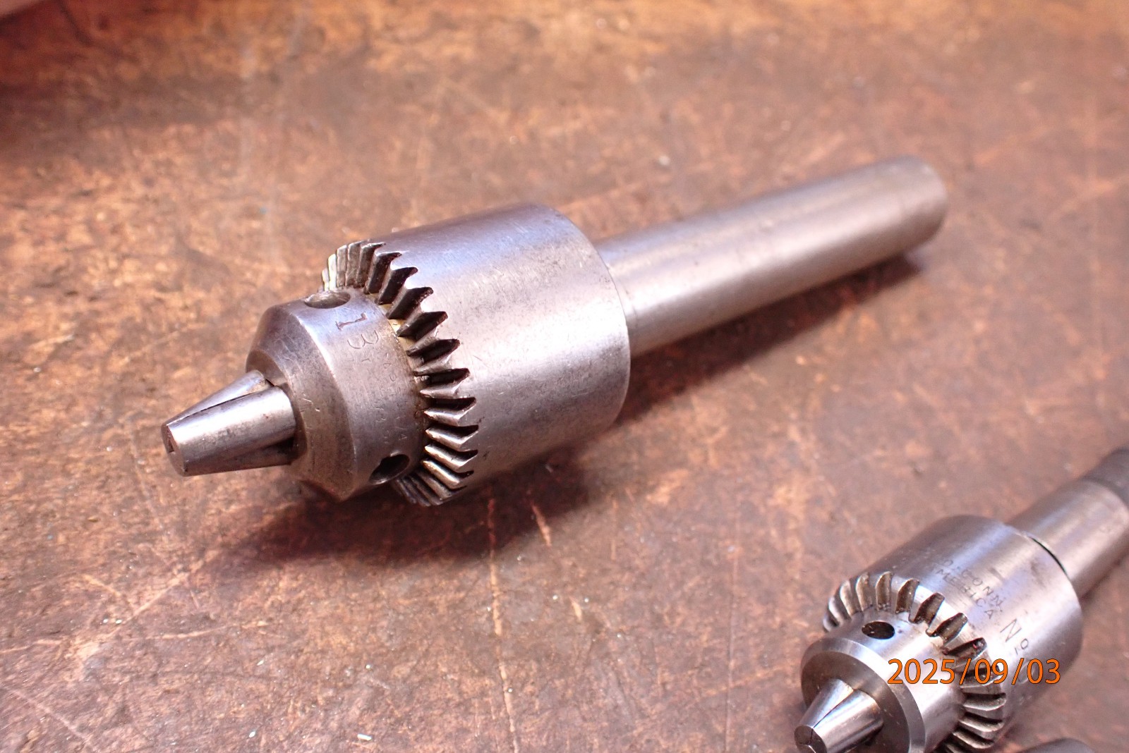 SMALL USA JACOBS CHUCKS VARIOUS MOUNT SENSITIVE SPINDLE NO. 0MT STRAIGHT