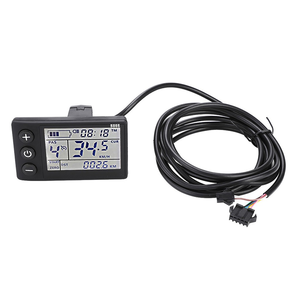 Electric Brushless Controller Waterproof LCD Display Panel For Electric Bicycle