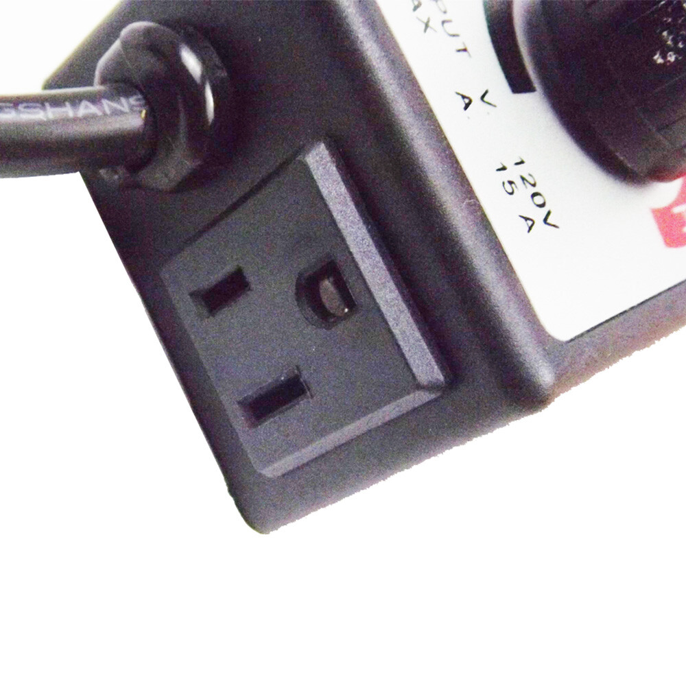 Motor Speed Controller Universal Router Fan Variable Electric Rheostat AC 120V