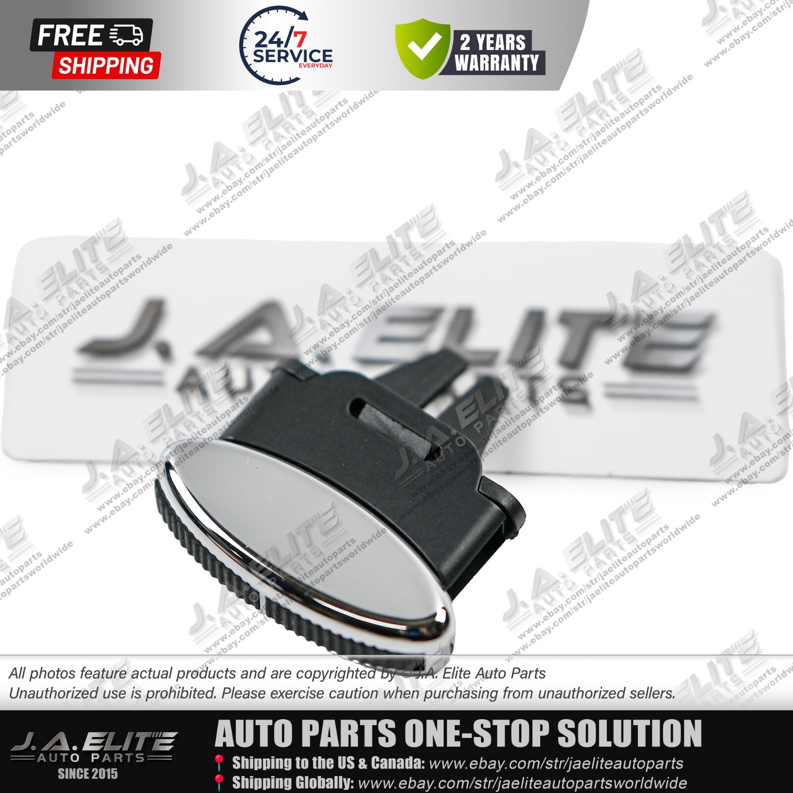 AC Air Vent Outlet Paddle Clip Slide fits Maserati GranTurismo GranCabrio