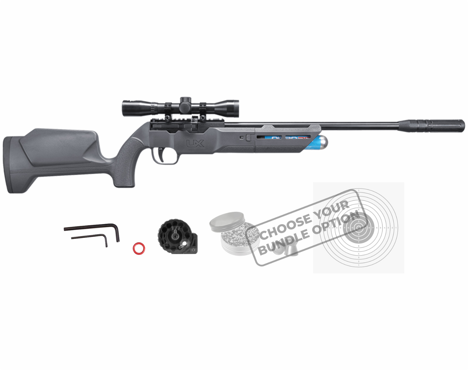 Umarex Komplete NCR .22 cal or .177 cal Side lever PCP Air rifle
