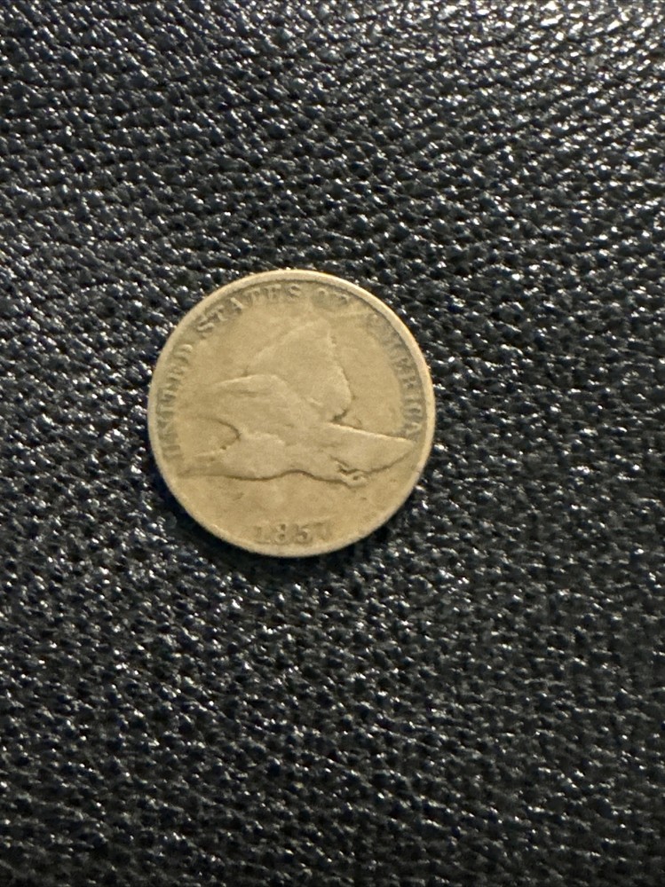 1857 Flying Eagle Cent TY