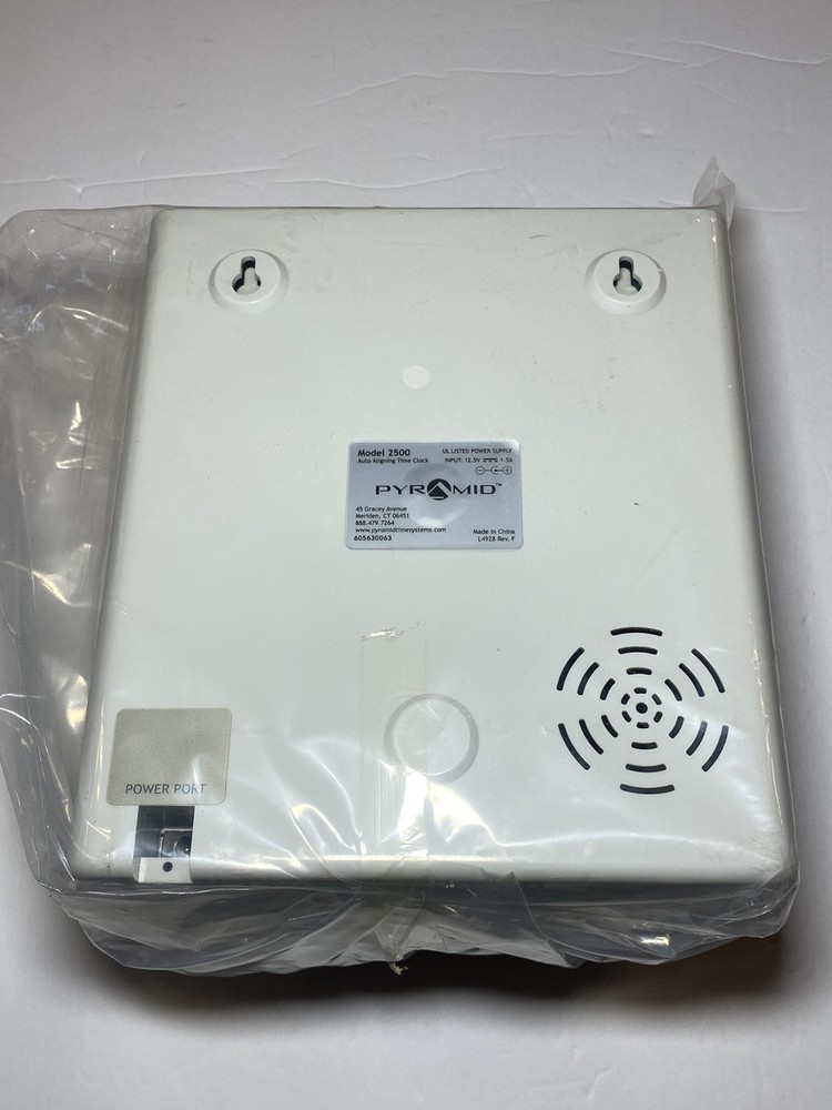 Pyramid Time 2500 Time Clock Model 2500 Auto Align 6 Column