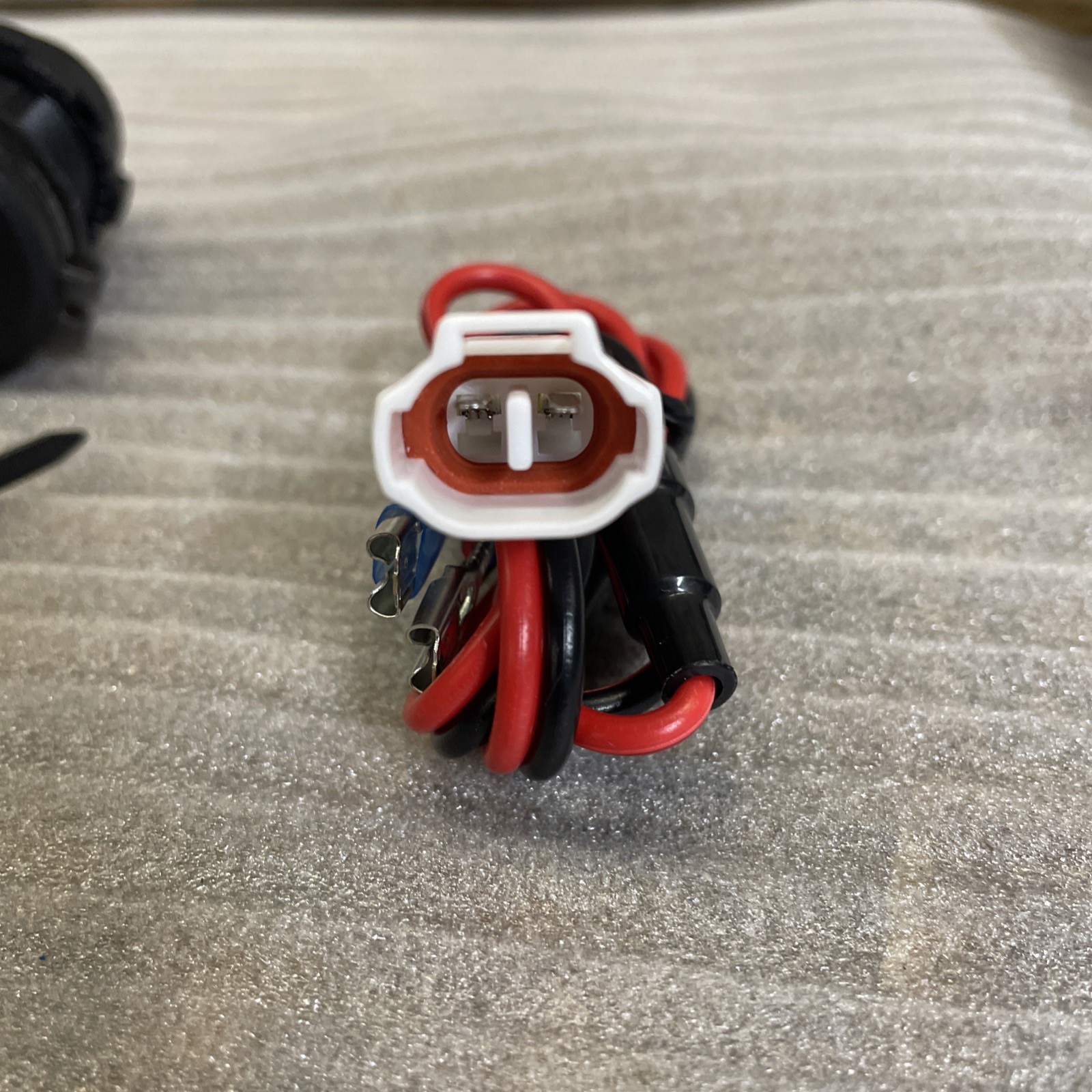 2022+ KLR 12v USB Charger w/Voltage display 30A Relay, Accessory Plug & Play Kit