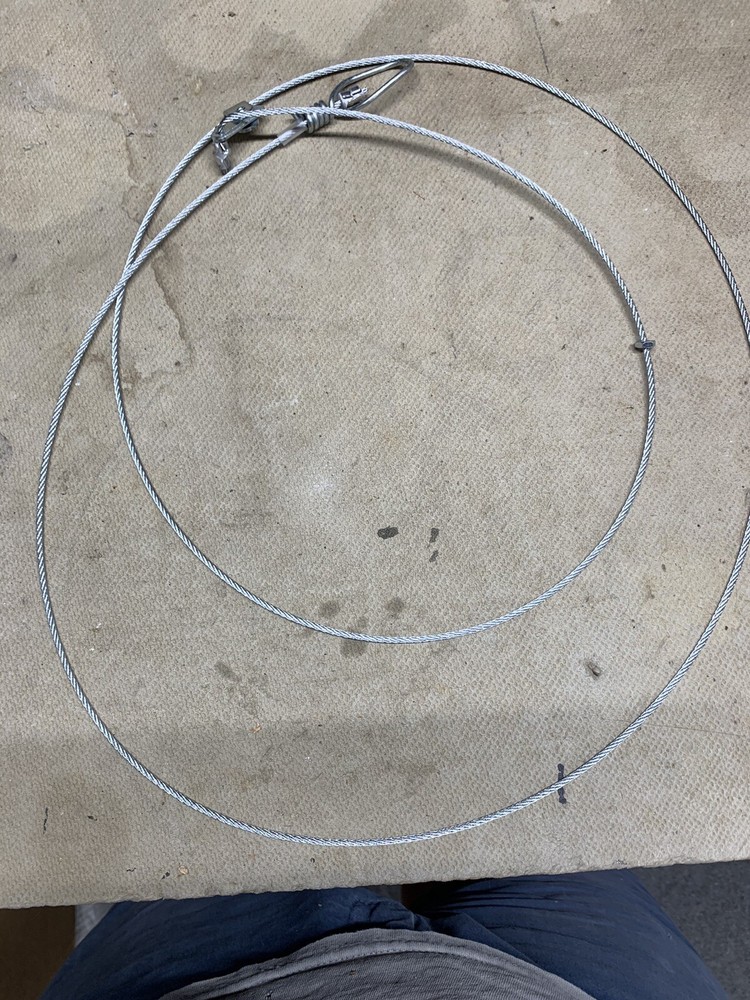 72” Coyote Snares Camlocks 1 Dozen