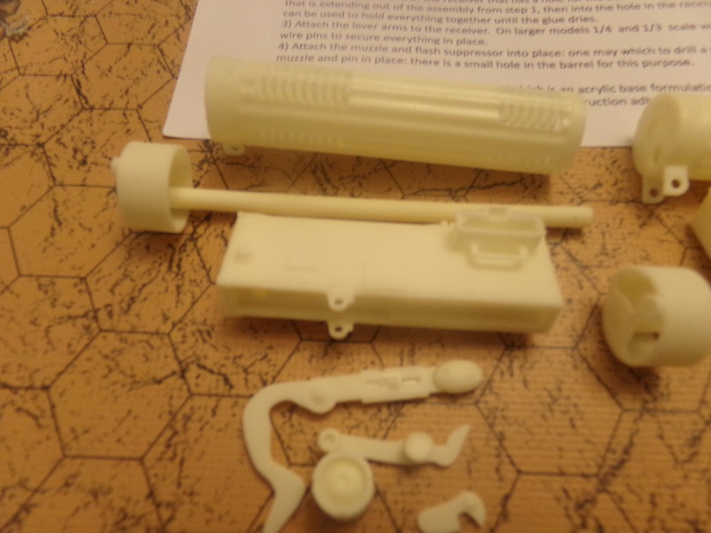 TWO: 1/6 scale Vickers Machine Guns: Accessory for Remote Control Aircraft