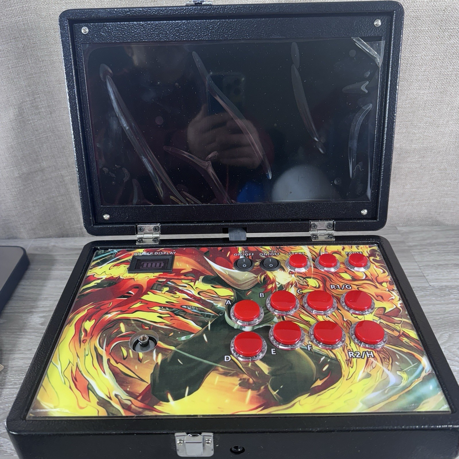 Pandora RRTV Arcade Console 13k Games HDMI VGA Portable Fight Stick Not Working