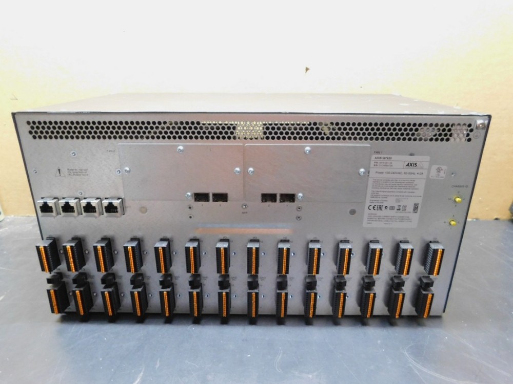 AXIS Q7920 Rackmount Video Encoder Chassis -- 0575-001-04