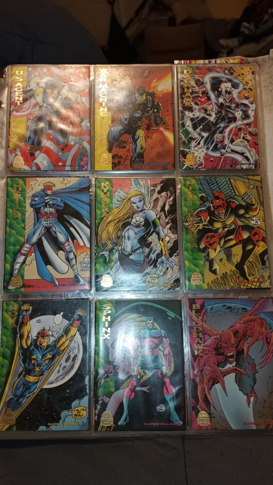 marvel universe cards 1994 complete set