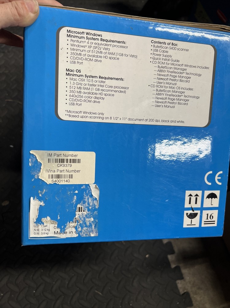 Bulletscan S400 Scanner