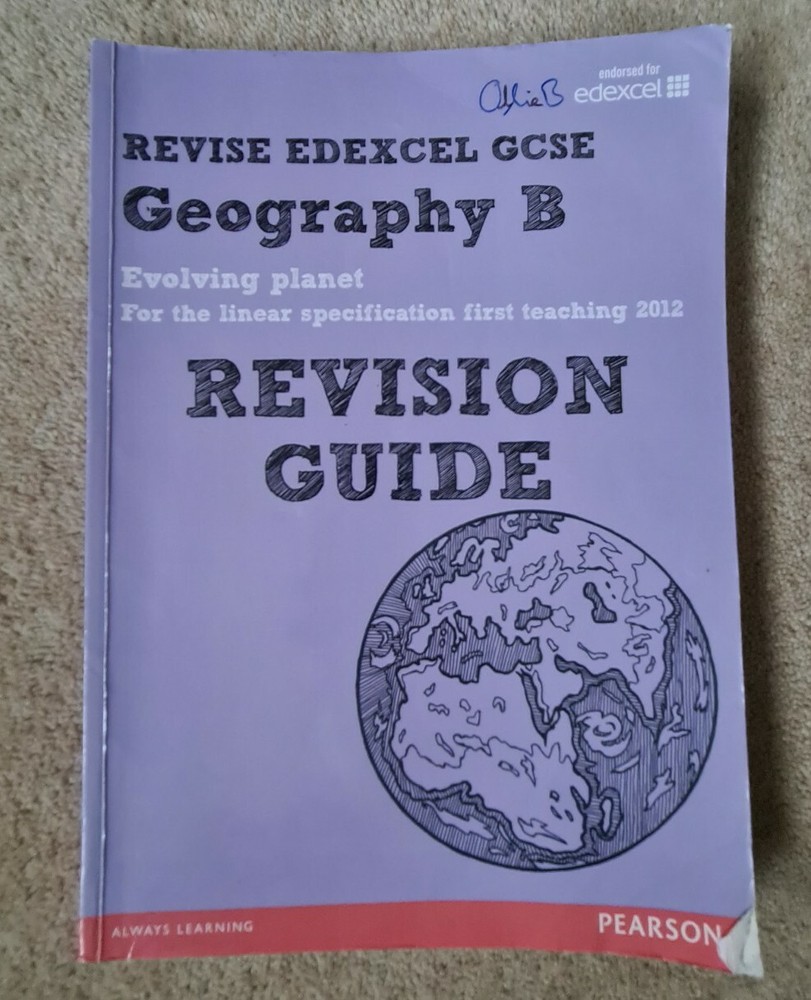 Revise Edexcel Geography B Revision Guide