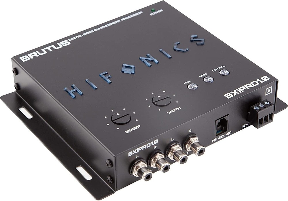 Compact Zeus Digital Bass Processor with Remote - Elevate Your Sound Experience