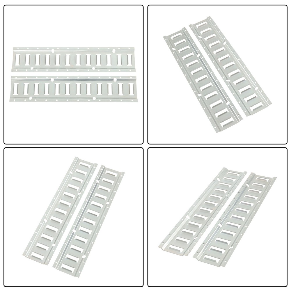 Labwork E Track Tie Down Rail Kit 8× 2' E-Track Bar Rails For Garages