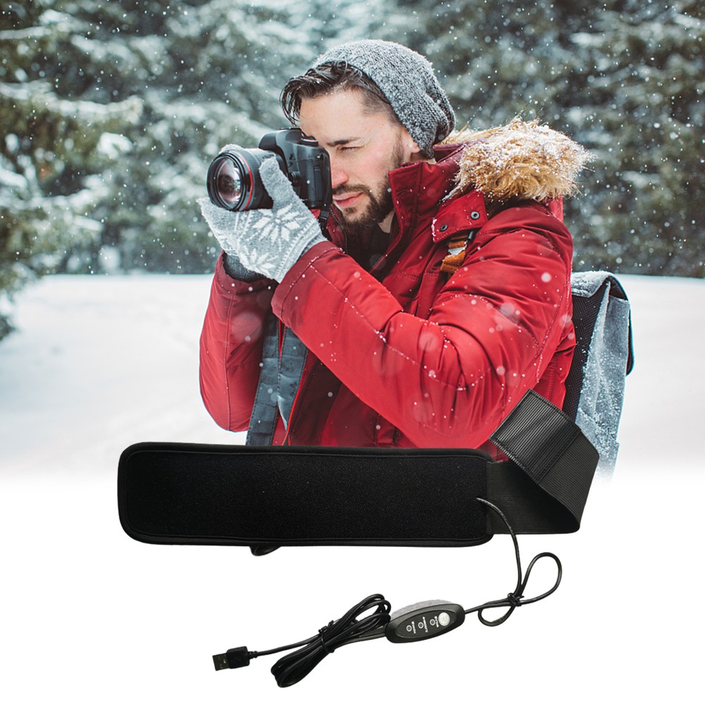 USB Dew Heating Strip with 3 Heat Settings Temperature Controller for Camera Len