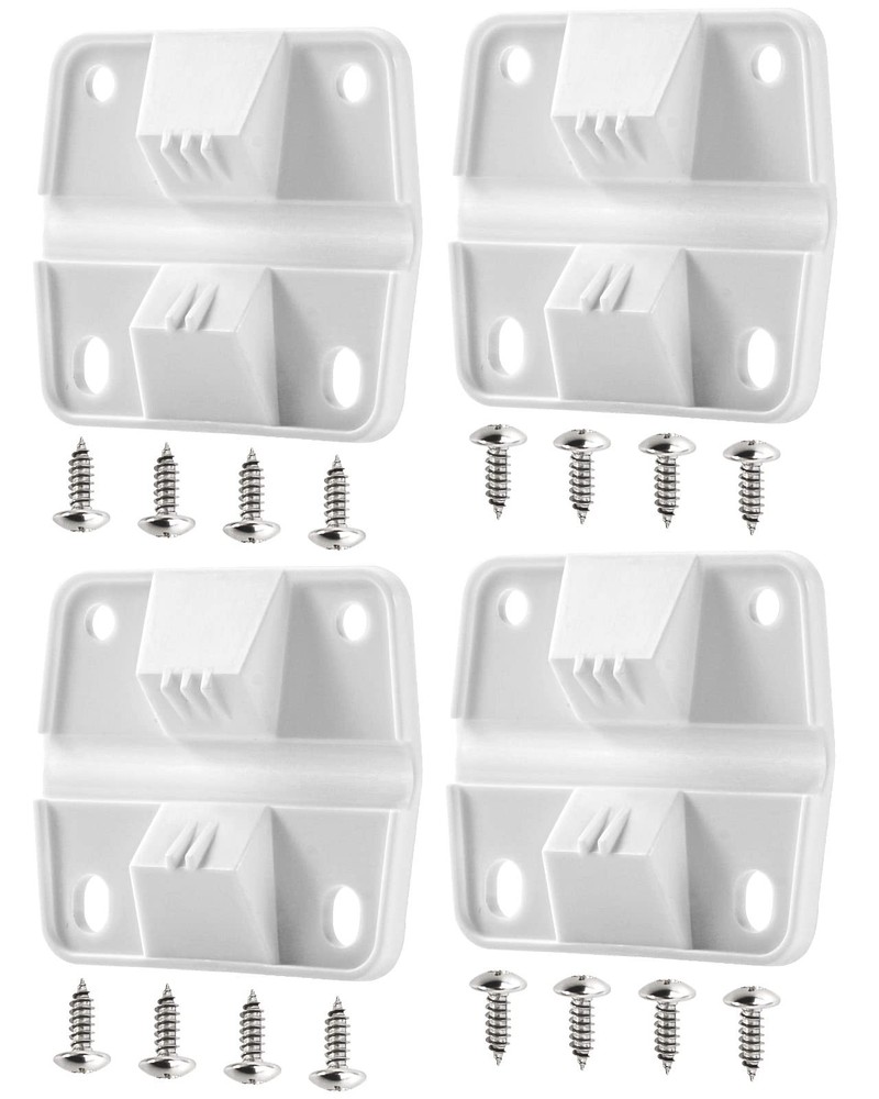 Cooler Plastic Hinges Replacement for Coleman - White