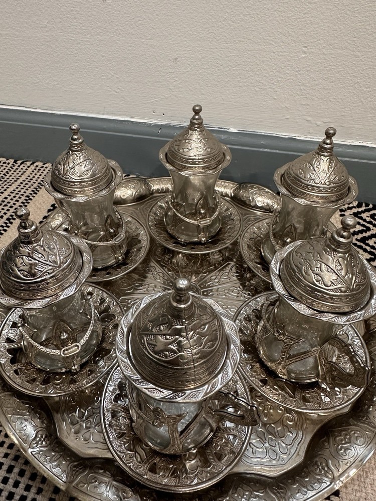 Traditional Silver Tea Set for 6