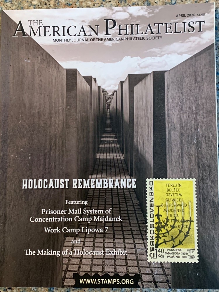 American Philatelist Magazine  2020,  April