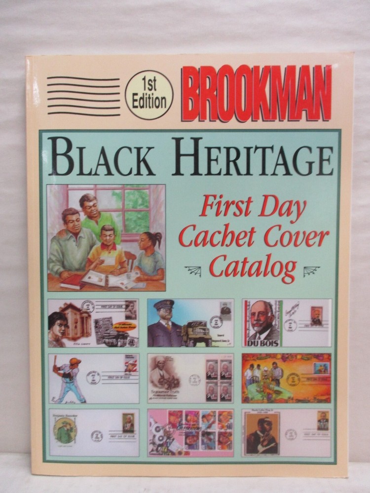 Brookman Black Heritage First Day Cachet Cover Catalog 1st Edition Softcover