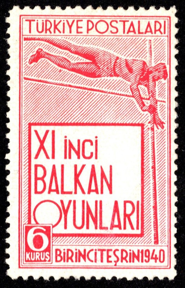 Turkey Scott 856 Unused hinged.