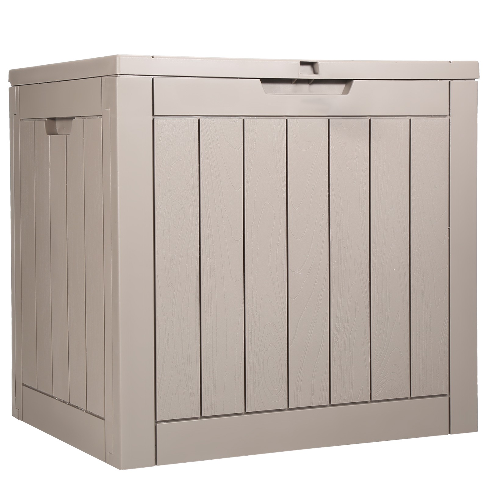 Uimoso 31-Gallon Resin Deck Box for Outdoor Storage and Patio Organization