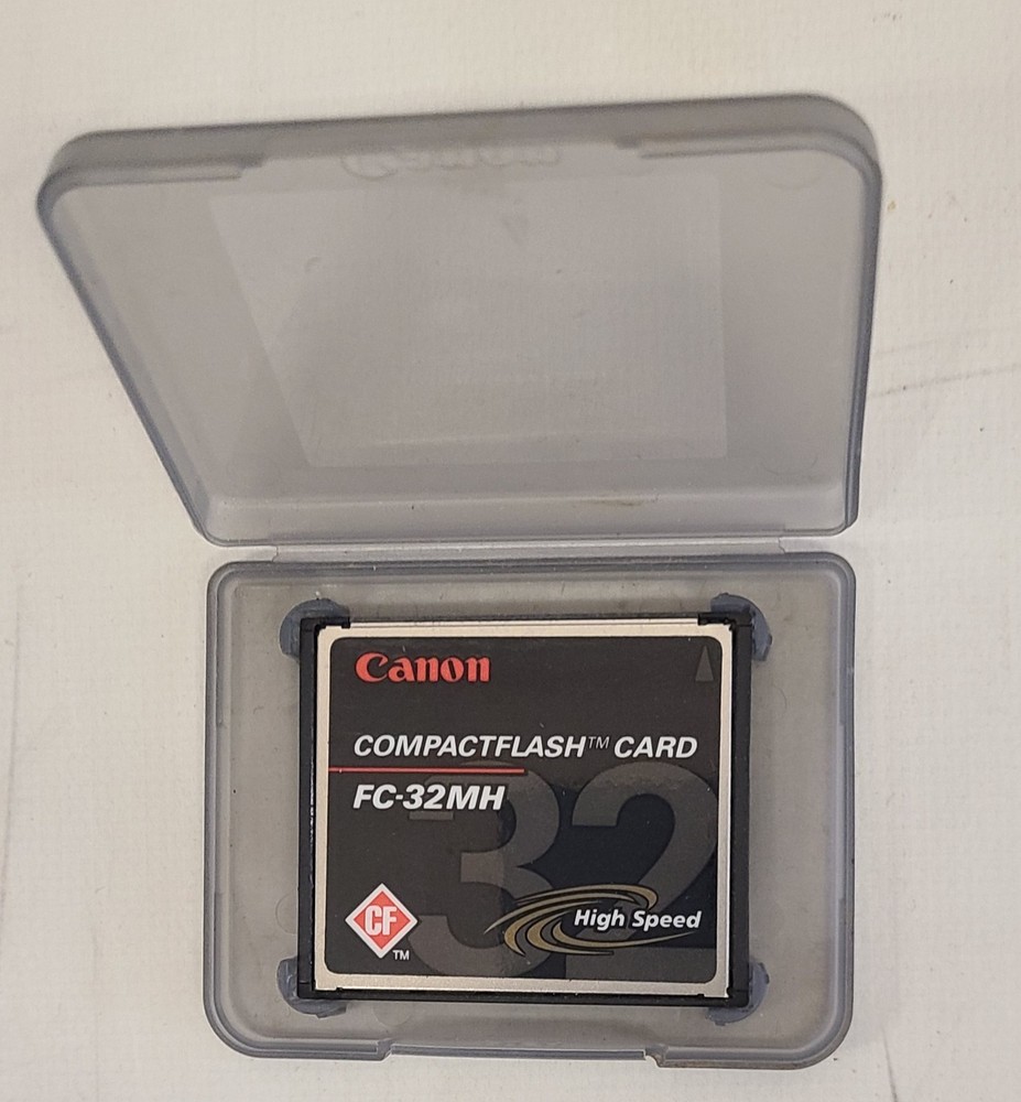 Vintage Canon 32 MB CompactFlash Camera Memory Card