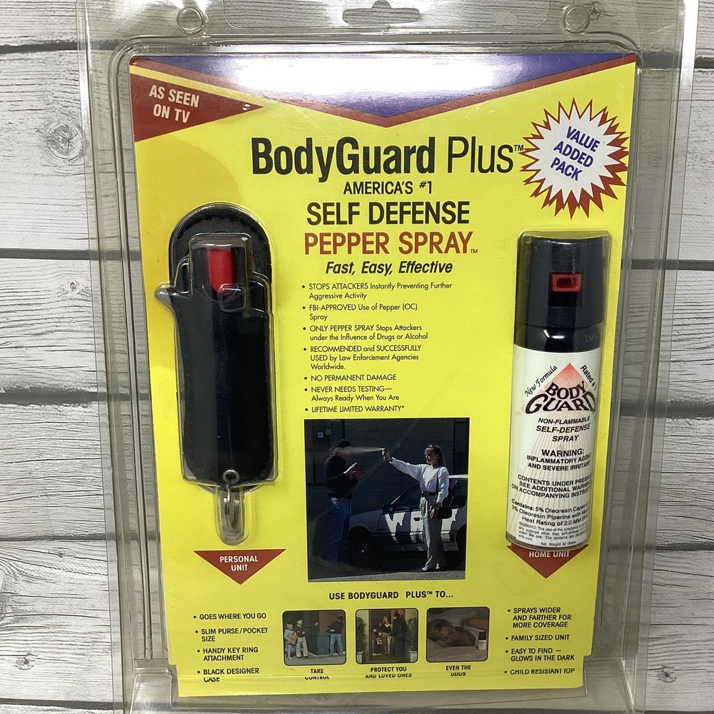 Body Guard Plus Pepper Spray Self Defense