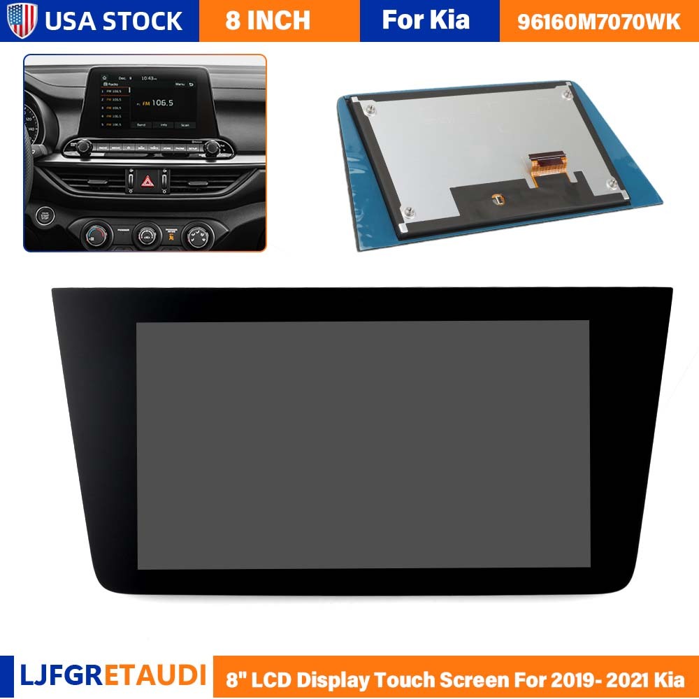 8" LCD Display Touch Screen For 2019-2021 Kia Forte Nav Radio 96160-M7070WK US