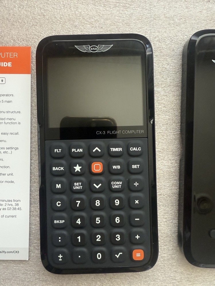 ASA CX-3 ELECTRONIC FLIGHT COMPUTER