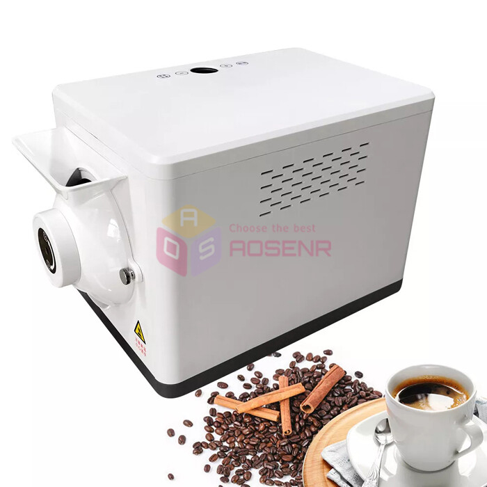 Electric Coffee Bean Roasting Machine Automatic Grains Baking Roaster Machine