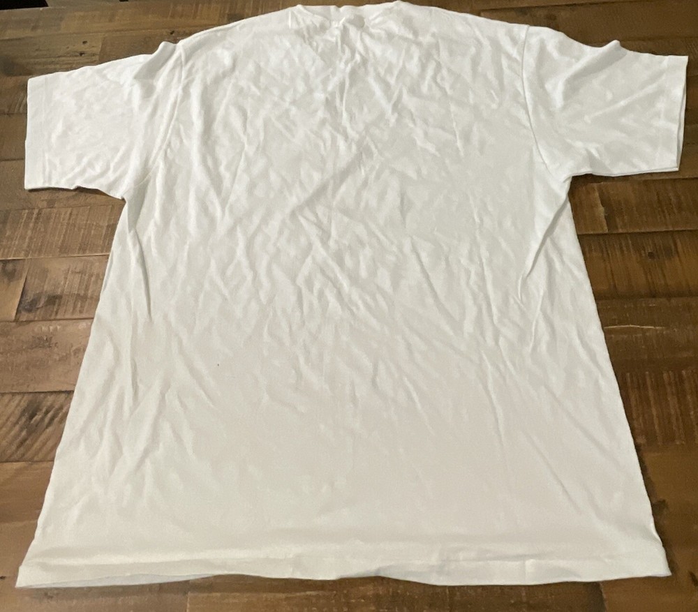 Fallbrook High Nomination Convention Single Stitch Men Size Large White